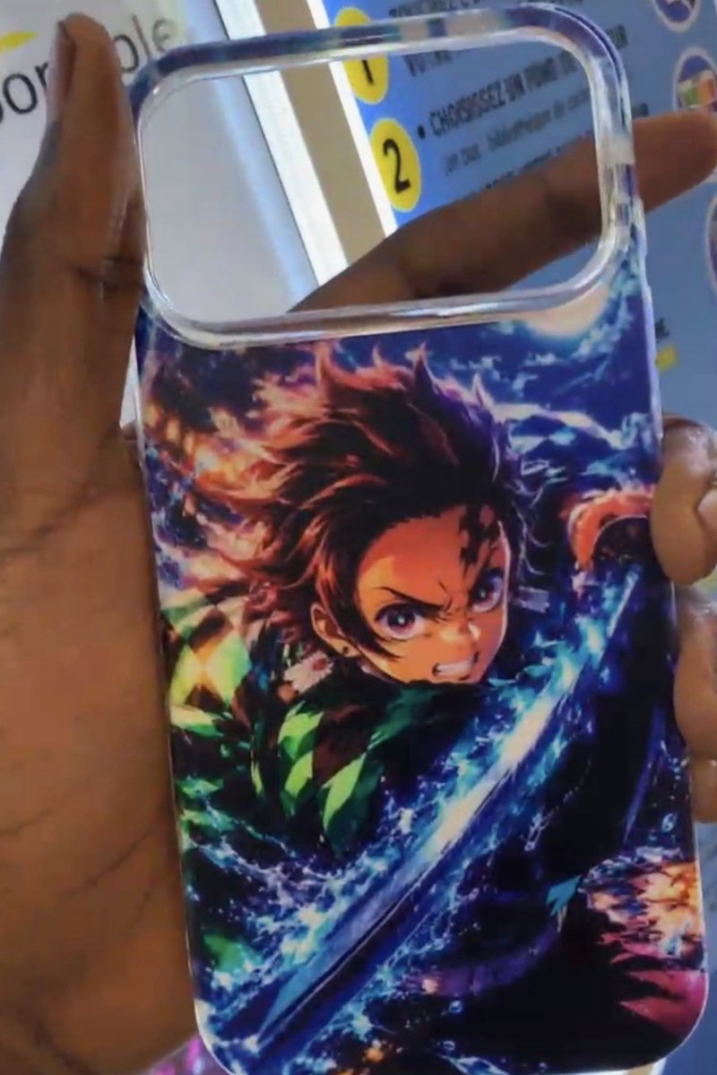 Coque personnalisée avec une illustration de manga